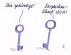 Cartoon: entschlüsselt (small) by Andreas Prüstel tagged datenentschlüsselung,nsa,geheimdienst,usa,internet,cartoon,karikatur,andreas,pruestel