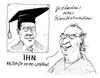Cartoon: ER (small) by Andreas Prüstel tagged guttenberg,doktorarbeit,doktorhut,plagiat,karikatur,karikaturist