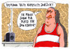 Cartoon: faymann (small) by Andreas Prüstel tagged werner,faymann,österreich,bundeskanzler,rücktritt,spö,rechtsruck,führer,cartoon,karikatur,andreas,pruestel