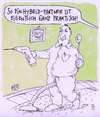 Cartoon: hybrid (small) by Andreas Prüstel tagged hybrid,partner,vielseitigkeit,hausarbeit,cartoon,karikatur,andreas,pruestel