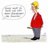 Cartoon: im inneren (small) by Andreas Prüstel tagged terror,bundewehreinsatz,ursula,von,der,leyen,cartoon,karikatur,andreas,pruestel