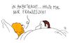 Cartoon: in anbetracht (small) by Andreas Prüstel tagged frankreich,präsidentschaftswahl,cartoon,karikatur,andreas,pruestel