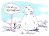 Cartoon: in davos (small) by Andreas Prüstel tagged weltwirtschaftsforum,davos,trump,ererwärmung,klimawandel,cartoon,karikatur,andreas,pruestel