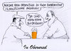 Cartoon: in oberursel (small) by Andreas Prüstel tagged islamisten,anschläge,anschlagsvereitelung,oberursel,biodeutsche,cartoon,karikatur,andreas,pruestel