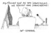 Cartoon: IWF (small) by Andreas Prüstel tagged iwfchef,nachfolge,merkel,strausskahn