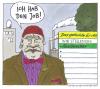 Cartoon: job-ei (small) by Andreas Prüstel tagged arbeitsmarkt