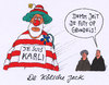 Cartoon: karneval köln (small) by Andreas Prüstel tagged köln,karneval,themenwagen,charlie,hebdo,satire,attentat,paris,kölsche,jeck,karnevalist,islam,islamisten,terror,cartoon,karikatur,andreas,pruestel