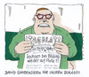 Cartoon: kompensation (small) by Andreas Prüstel tagged sachsen,bildungswesen,rating,dialekt