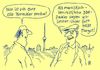 Cartoon: margot honecker (small) by Andreas Prüstel tagged margot,honecker,ddr,bildungsministerin,bildungsweaen,leher,pauker,schule,marxistisch,leninistisch,tod,gott,cartoon,karikatur,andreas,pruestel
