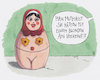Cartoon: matroschka (small) by Andreas Prüstel tagged donald trump russland geheimdienste pikante informationen cartoon karikatur andreas pruestel