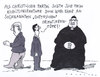 Cartoon: mindestlohn (small) by Andreas Prüstel tagged mindestlohn,lohnuntergrenze,gotteslohn,koalition,cdu,fdp,rösler,merkel,kirche