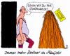 Cartoon: minijobs (small) by Andreas Prüstel tagged minijobs,rentner,senioren,zuverdienst,rente,cartoon,karikatur,andreas,pruestel