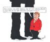 Cartoon: obama merkel (small) by Andreas Prüstel tagged barack,obama,angela,merkel,kanzlerin,usa,deutschland,ddr,großer,bruder,cartoon,karikatur,andreas,pruestel