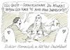Cartoon: ost-quote (small) by Andreas Prüstel tagged ostquote,führungspositionen,justiz,wirtschaft,behörden,wissenschaft,forschung,kriegsende,altnazis,richter,cartoon,karikatur,andreas,pruestel