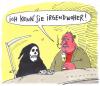 Cartoon: o.t. (small) by Andreas Prüstel tagged tod,kneipe,suff