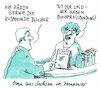Cartoon: rosamunde is dead (small) by Andreas Prüstel tagged rosamunde,pilcher,tod,romane,buchpreisbindung,dialekt,sächsisch,hochdeutsch,cartoon,karikatur,andreas,pruestel