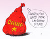 Cartoon: roter sack (small) by Andreas Prüstel tagged china,volkskongress,wirtschaft,wirtschaftswachstum,cartoon,karikatur,andreas,pruestel