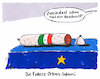 Cartoon: salamitaktik (small) by Andreas Prüstel tagged fidesz,viktor,orban,eu,evp,wahlen,slamitaktik,cartoon,karikatur,andreas,pruestel