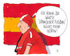 Cartoon: schnauze voll (small) by Andreas Prüstel tagged fußball,europa,spanischer,dominanz,cartoon,karikatur,andreas,pruestel