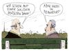 Cartoon: solide bank (small) by Andreas Prüstel tagged deutsche,bank,frankfurt,großrazzia,geldwäsche,cartoon,karikatur,andreas,pruestel