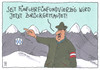 Cartoon: strassenkampf (small) by Andreas Prüstel tagged maut,pkwmaut,österreich,bayern,cartoon,hitler,zweiter,weltkrieg