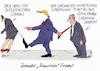 Cartoon: trump-justiz (small) by Andreas Prüstel tagged usa,trump,justizministerin,yates,richter,supreme,court,gorsuch,cartoon,karikatur,andreas,pruestel