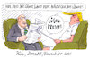 Cartoon: verlogen (small) by Andreas Prüstel tagged treffen,trump,kim,jong,un,gefangenschaft,warmbier,lügen,lügenpresse,cartoon,karikatur