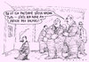 Cartoon: volksnah (small) by Andreas Prüstel tagged politiker,populismus,volksnähe,bürger