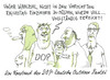 Cartoon: wahlziel (small) by Andreas Prüstel tagged bundestagswahl,wahlergebnisse,kleine,parteien,cartoon,karikatur,andreas,pruestel