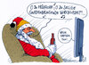 Cartoon: worldcup katar (small) by Andreas Prüstel tagged fußballweltmeisterschaft,katar,winter,weihnachten,weihnachtsmann,weihnachtslied,cartoon,karikatur,andreas,pruestel