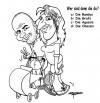 Cartoon: Wer sind denn die da? (small) by Georg Zitzmann tagged rätsel