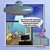 Cartoon: UFO-Entführungsversuch (small) by uruc-art tagged ufo,alien,außerirdischer,lustig,neu,blöd,nacht,frau,mann,tv,programm,sofa