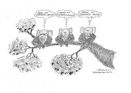 Cartoon: New Age Monkeys (medium) by Mike Dater tagged mike,dater,republicans