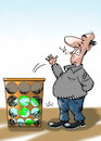 Cartoon: earth day cartoon (small) by handren khoshnaw tagged handren,khoshnaw,earth,day,trash,garbage,capitalism,smokers,environmental,pollution