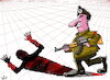 Cartoon: Totalitar dictatorial mentality (small) by handren khoshnaw tagged handren khoshnaw dictator totalitar cartoon