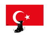 Cartoon: turkeys failed military coup (small) by handren khoshnaw tagged handren khoshnaw turkey military coup
