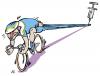 Cartoon: Ciclista y doping (small) by kap tagged bicycle tour doping kap sports