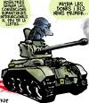 Cartoon: Humanitari (small) by kap tagged guerra tanc kap sang morts war