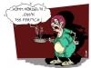 Cartoon: komm nörgeln (small) by sam tagged beziehung,frau,mann,character,cartoon,hom