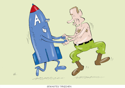 Cartoon: Totentanz (medium) by astaltoons tagged putin,ukraine,krieg,putin,ukraine,krieg