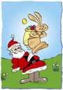 Cartoon: Osterhase (small) by astaltoons tagged ostern,hase,eier