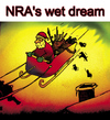 Cartoon: NRAs wet dream (small) by SimonsComics tagged nra,noguns,guns,texas,fucknra,cartoon,christmas,santa,weihnachtsmann,granates