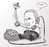 Cartoon: Putins Rassel (small) by INovumI tagged wladimir,wladimirowitsch,putin,atomwaffenfähige,langstreckenraketen,interkontinentalraketen,säbelrassel
