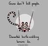 Cartoon: Demented Lemur (small) by sebreg tagged lemurs,cartoon,silly,dark,macabre