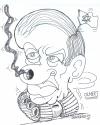 Cartoon: OLMERT PORTRE KARKATÜR (small) by demirhindi tagged portre,karikatür