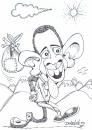 Cartoon: obama portre karikatür (small) by demirhindi tagged portre,karikatür