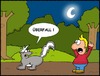 Cartoon: Nachts im Park... (small) by sinnfrei-cartoons tagged überfall stinktier park nacht