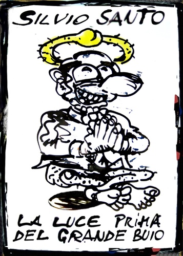 Cartoon: Santissimo (medium) by yalisanda tagged santissimo,santo,beatificazione,premio,nobel,pace,government,italy,berlugnette,humor,irony,satira,comics,vignette,politcs,crises