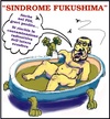 Cartoon: La vasca di Berlusconi (small) by yalisanda tagged fukushima berlusconi italy government deputy pdl radioactivity pollution ecosystem