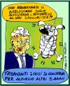 Cartoon: Lo specialista (small) by yalisanda tagged cane,berlusconi,tremonti,autostrada,italy,government,insaccati,conservare,politics,specialista,pubblicita,progresso,vignette,berlugnette,irony,comics,cartoon,umorismo